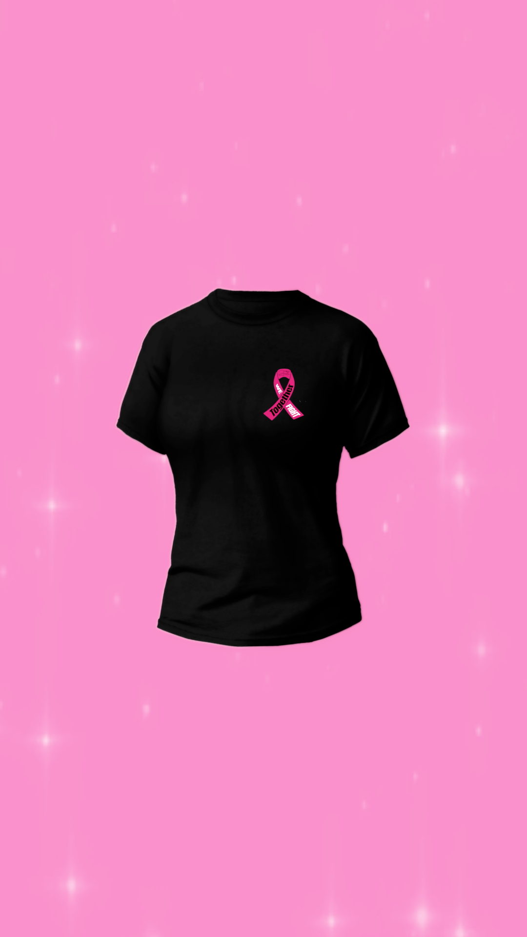 Together We Fight T-Shirt (Small Logo)